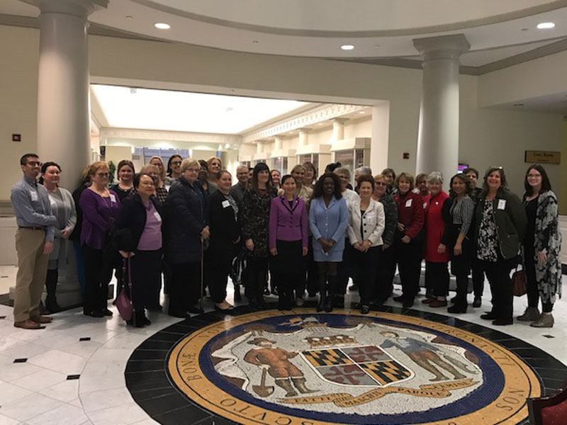 Chapters Advocate for Patients and Nurses at Statewide Event in Annapolis