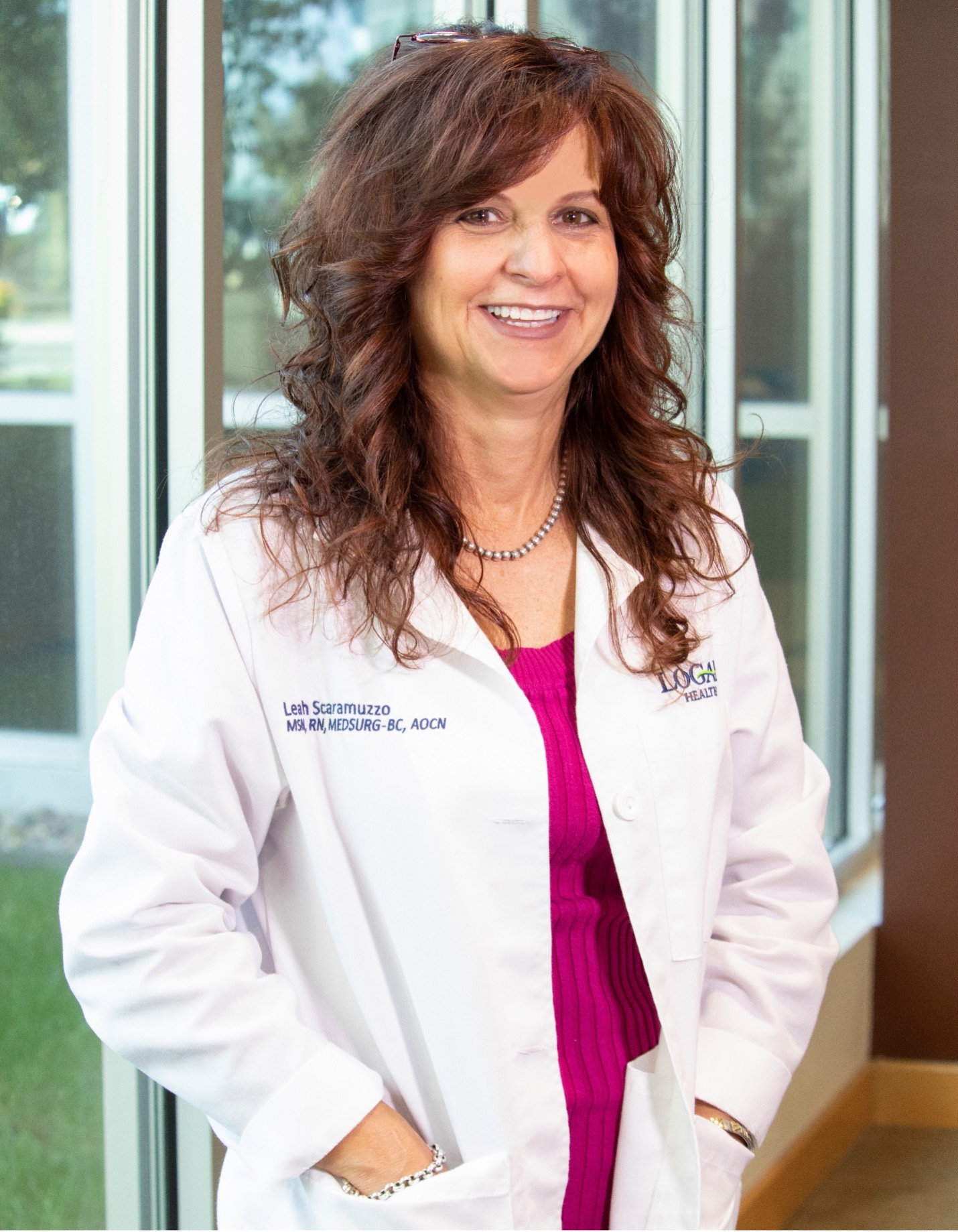 ONS member Leah Scaramuzzo, MSN, RN, MEDSURG-BC, AOCN®, nursing director of oncology clinical development at Logan Health in Kalispell, MT, and a member of the Big Sky ONS Chapter