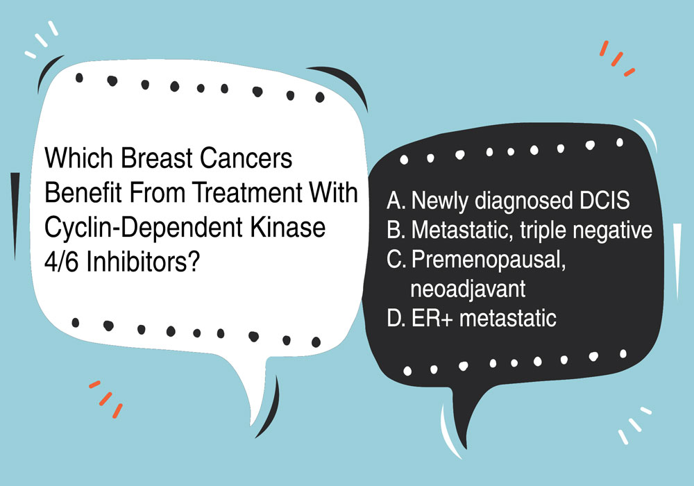 Which Breast Cancers Benefit from Treatment With Cyclin-Dependent Kinase 4/6 Inhibitor Treatment?