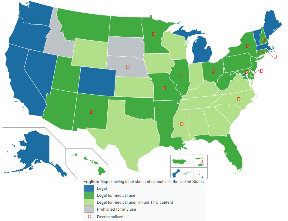 map cannabis
