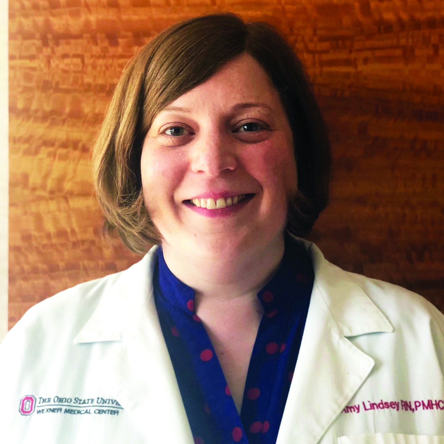 Amy L. Lindsey, MS, APRN-CNS, PMHCNS-BC, is a psychiatric mental health clinical nurse specialist at the Ohio State University in Columbus.