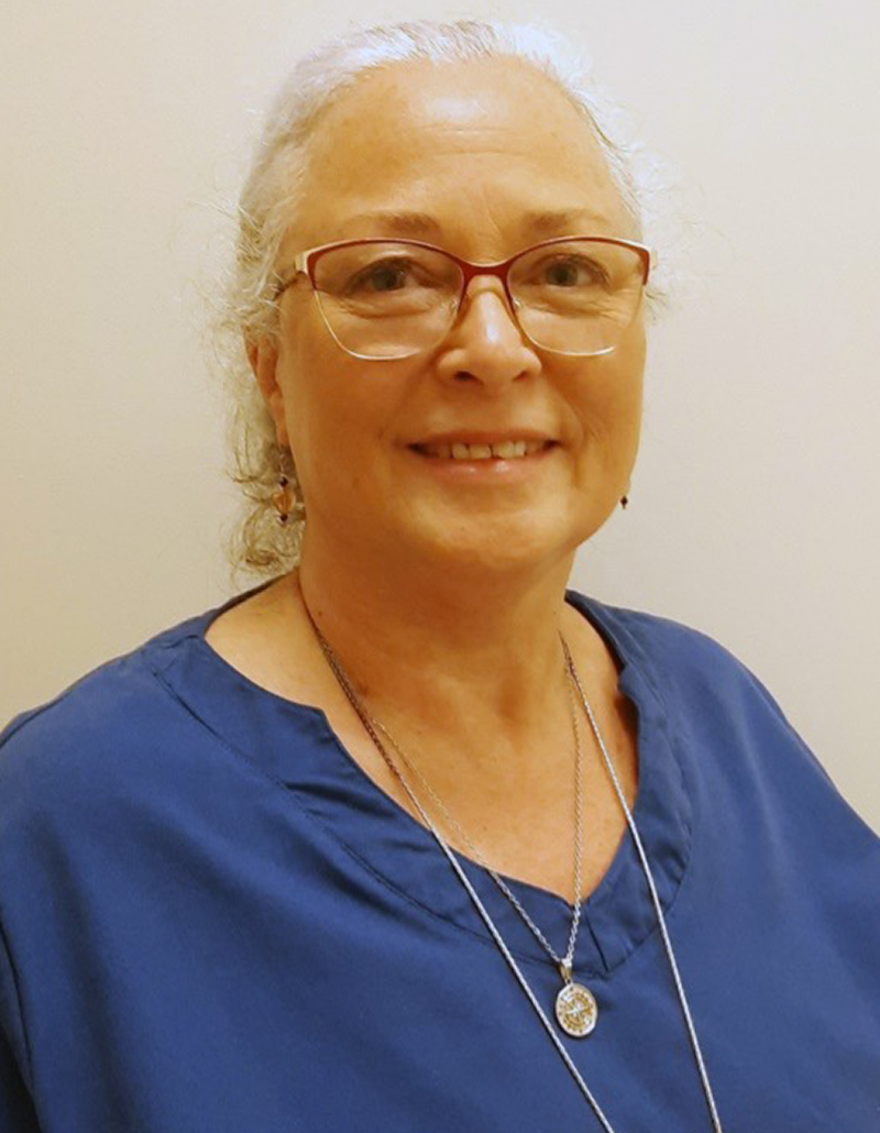 Donna McCallie, RN, MSN, OCN®, outpatient oncology infusion nurse in the cancer center at West Palm Beach VA Medical Center in Florida 