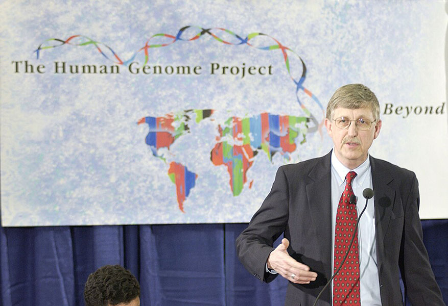 Francis Collins NIH Human Genome Project