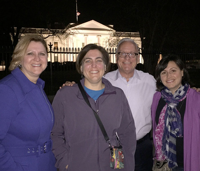 Oncology nurse advocates in Washington D.C.