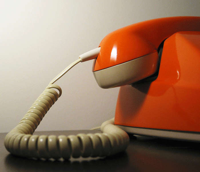 Oncology patients reporting symptoms by telephone